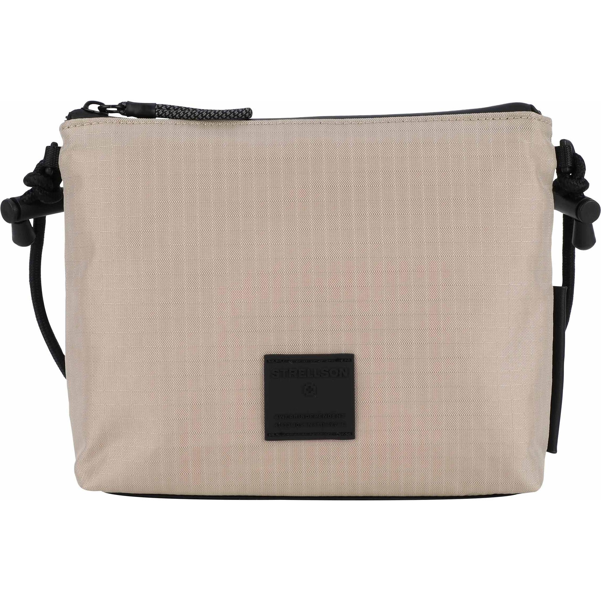 Strellson, Handtasche, Northwood Umhängetasche 22 cm, Beige
