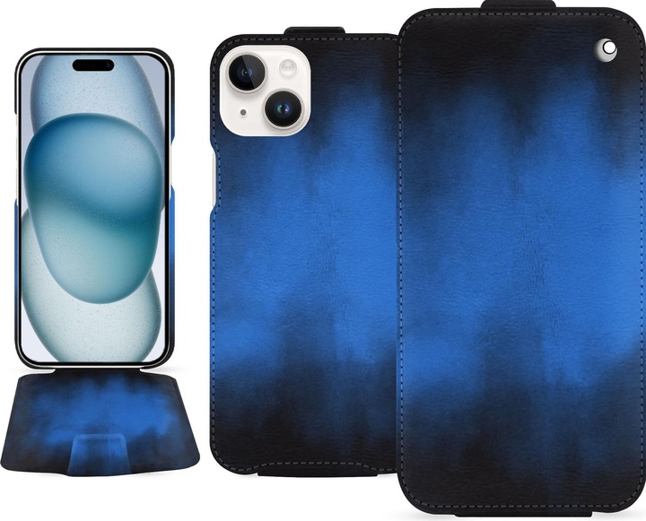 Actual product image Noreve Vertical leather shell (Apple iPhone 15)