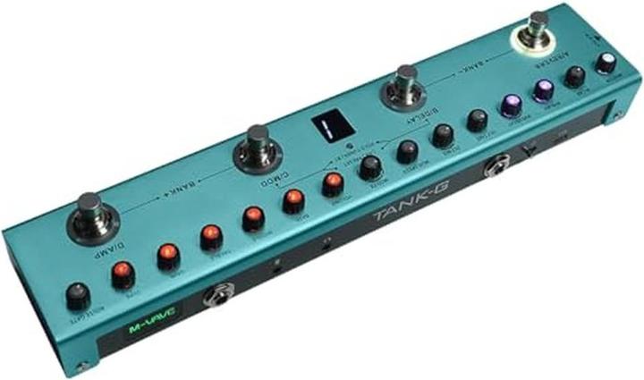 Produktbild M-Vave Tragbares Gitarren-Multi-Effektpedal mit 36 Presets und XLR-Ausgang (Gitarre)