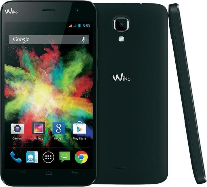 Productafbeelding Wiko Bloom (4 GB, Zwart, 4.70", Dubbele SIM, 3G)