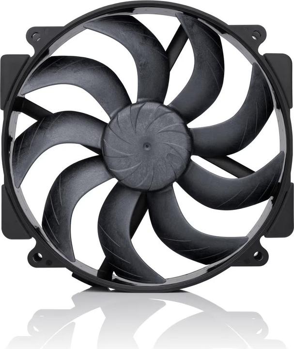 Image du produit Noctua NF-A14x25r G2 PWM Sx2-PP chromax.black Gehuselfter 140 mm (140 mm, 2 x)
