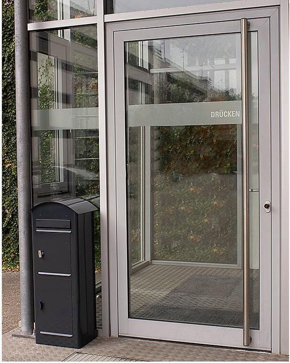 Actual product image SafePost 80 Parcel letterbox anthracite