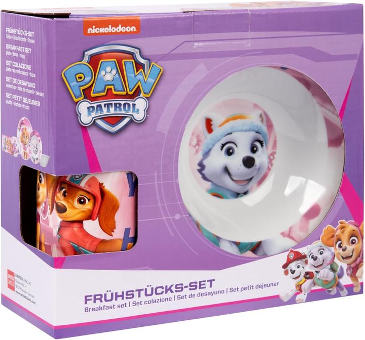 Produktbild United Labels Paw Patrol 3-teiliges Frühstücksset