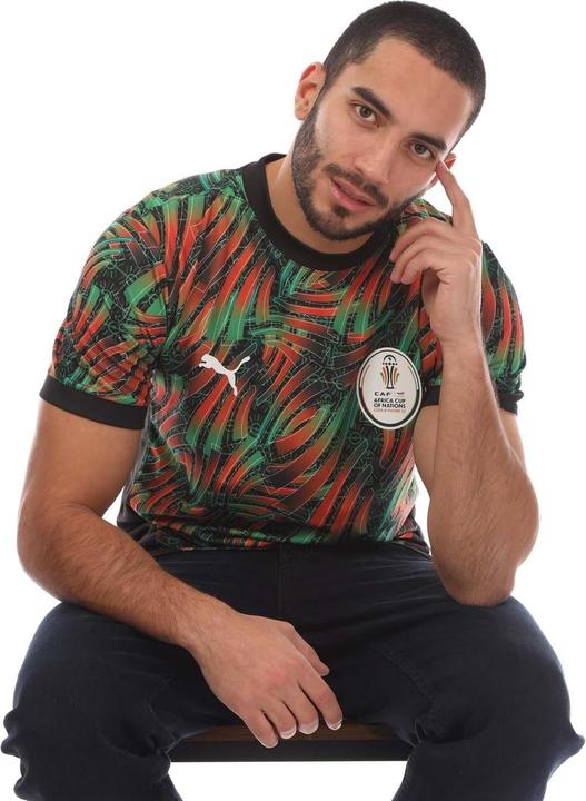 Actual product image Puma Mens AFCON Tournament All-Over Print T-Shirt (S)