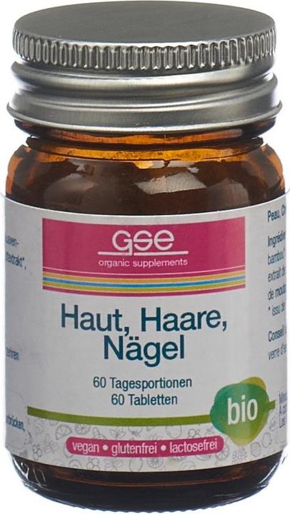 Produktbild GSE Haut Haare Nägel Complex Bio Tabl (60 Stk., Tabletten, 123 g)