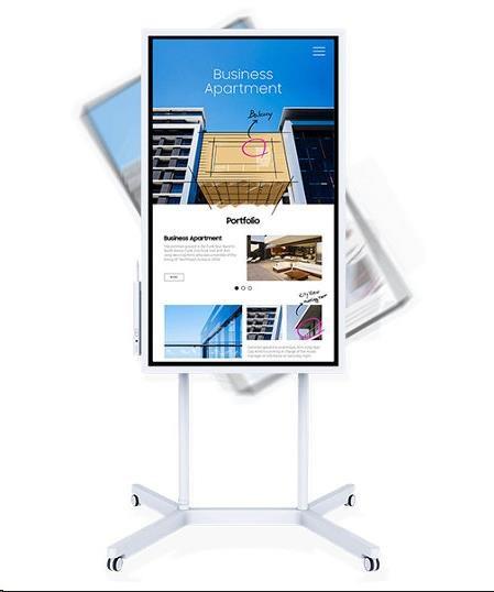 Actual product image Samsung Flip 4 Pro WM55B (3840 x 2160 Pixels, 55")