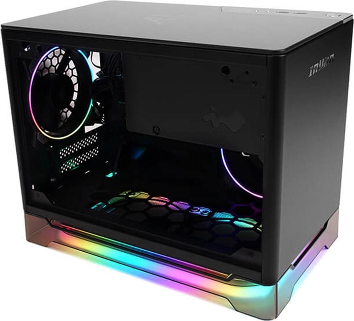 Actual product image In Win A1 Prime Black (Mini-ITX)
