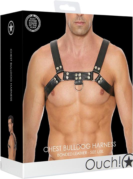 Actual product image Ouch! Chest Bulldog Harness - L/XL (L)