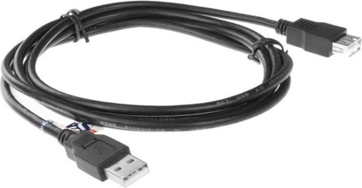 Image du produit ACT USB-A 2.0 mâle - USB-A femelle 1,8 m (1.80 m, USB 2.0)
