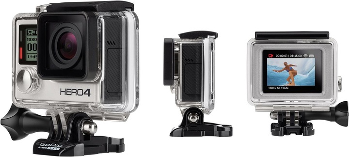 Actual product image GoPro Hero 4 Silver Edition (15p, Wi-Fi, Bluetooth)
