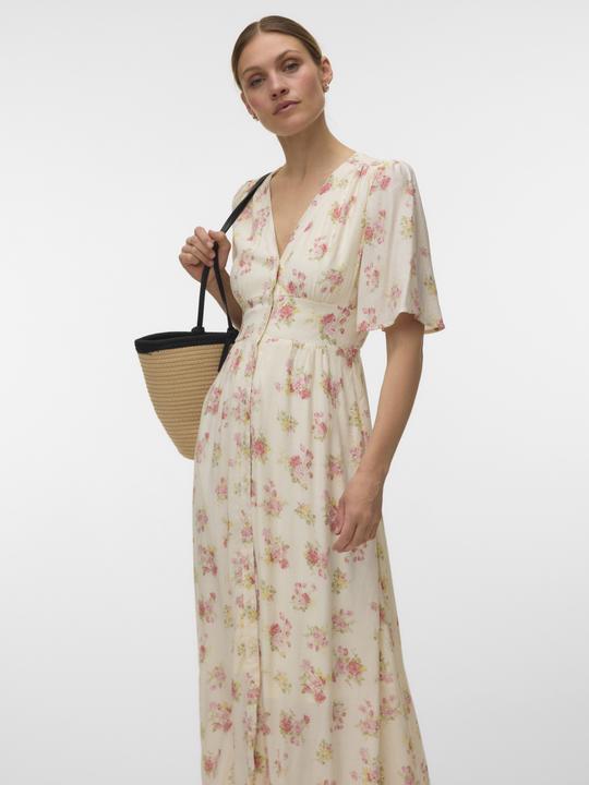 Produktbild Vero Moda VMBELLA Langes Kleid Gesmoktes Kleid (XS)