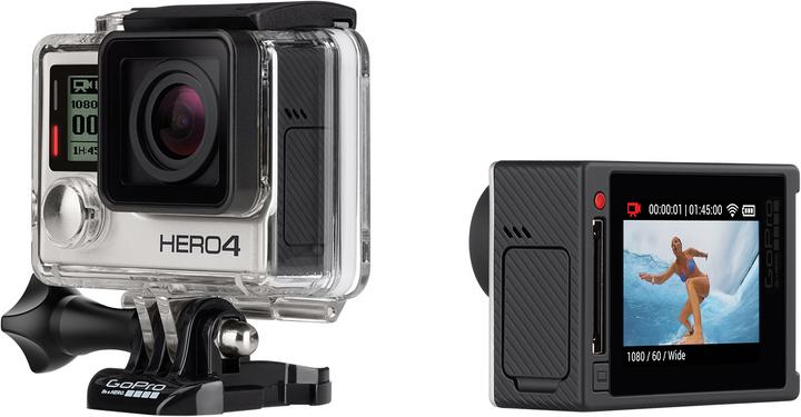Actual product image GoPro Hero 4 Silver Edition (15p, Wi-Fi, Bluetooth)