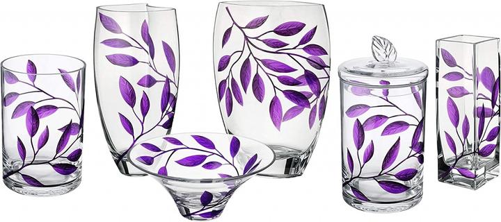 Image du produit Anna's Exclusive Decor Grande VASE en VERRE,, dans une boîte cadeau soufflée à la bouche en Pologne (1 x, 30 cm)