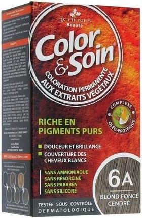 Immagine prodotto 3 Chênes Color & Soin Colouration 6A blond foncé cendré 135 ml (6A biondo foncé cendré)
