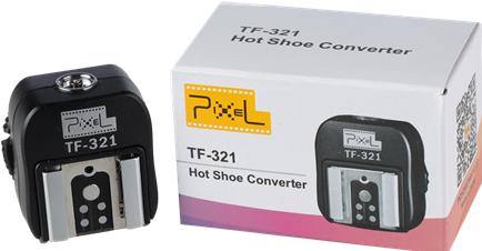 Actual product image Pixel E-TTL Hotshoe Adapter TF-321 for Canon (Flash unit adapter)