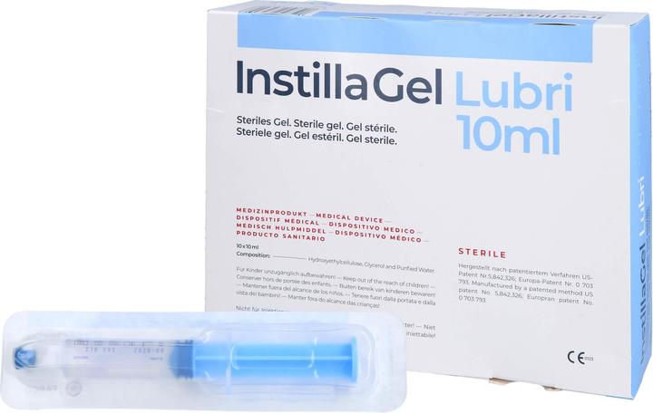 Immagine prodotto InstillaGel Lubri Gel sterile 10 spray monouso 10 ml