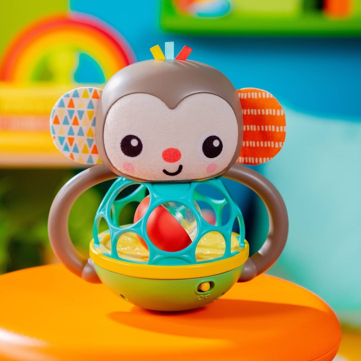 Actual product image Bright Starts Grab n’ Shake Monkey Oball