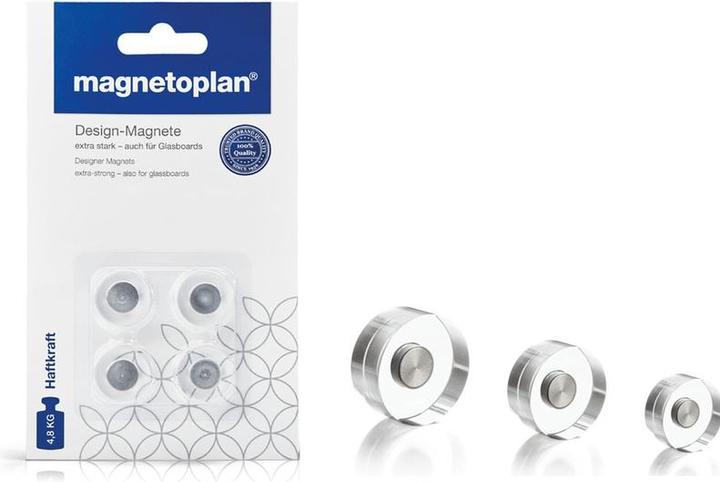 Produktbild Magnetoplan Design-Magnete (4x)