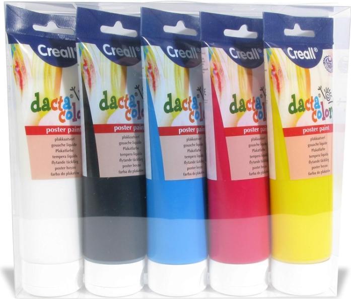 Image du produit Creall Dacta Color Plakkaatverf, 5x250ml (1250 ml)