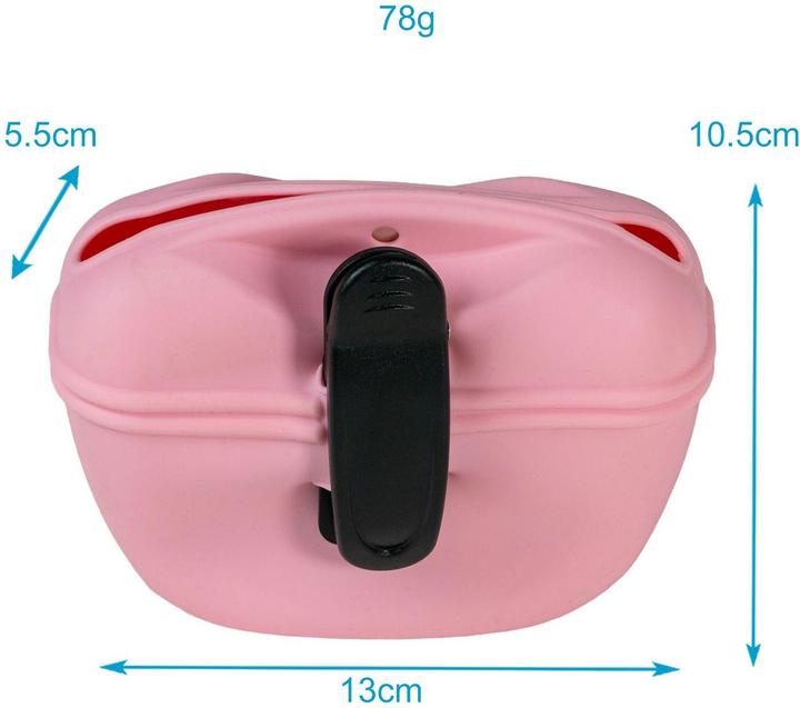 Produktbild Intirilife Leckerlibeutel für Hunde mit Gürtelclip (One Size)