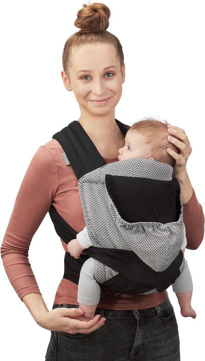 Actual product image KinderKraft Adoree Mei Tai baby carrier grey