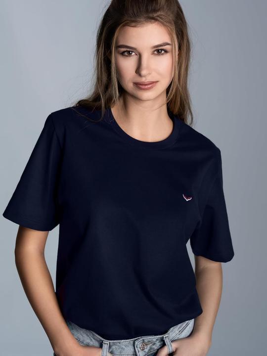 Produktbild Trigema Classic Tee, Donkerblauw, L (L)