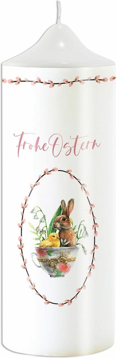 Actual product image Easter candle "Happy Easter" (1 pcs.)