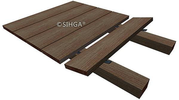 Produktbild Sihga Terrassenverbinder DielenFix
