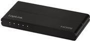 Actual product image LogiLink HD0037 HDMI Splitter 1x4-Port, 4K/60 Hz, HDCP, HDR, CEC, downscaler