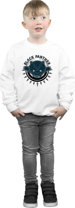 Produktbild Kawaii Black Panther Pounce Sweatshirt Jungen (140, 146)