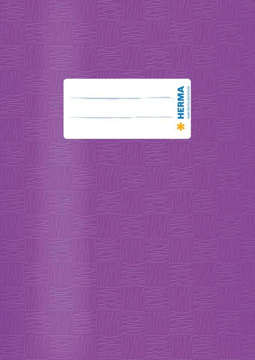 Actual product image HERMA Exercise book cover, DIN A5, made of PP, violet muted (A5)