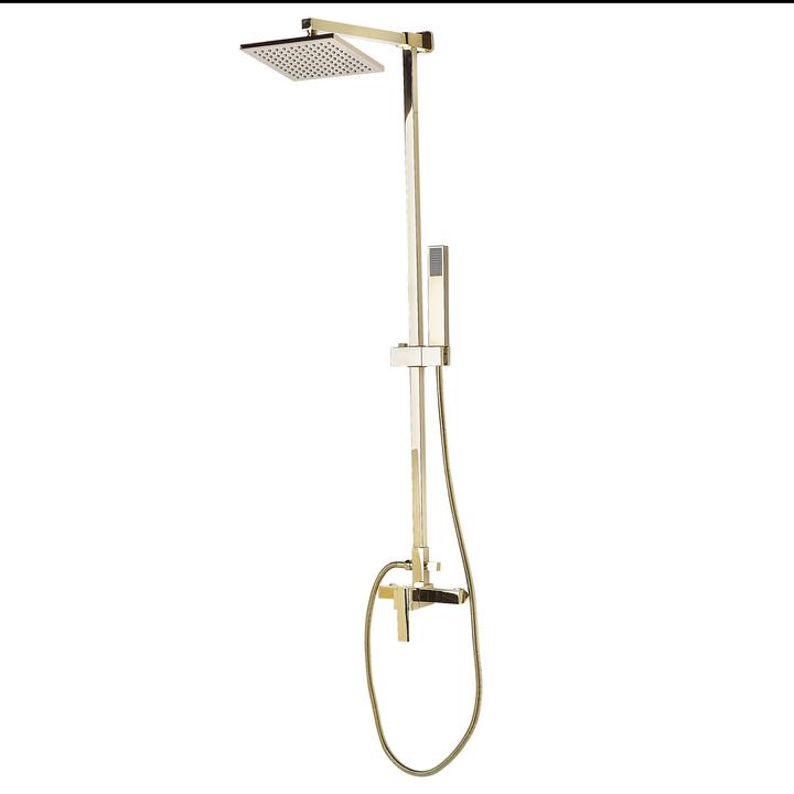 Produktbild Beliani Dusche Set mit Kopfbrause Messing gold TAGBO