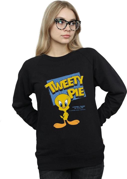 Immagine prodotto Looney Tunes Felpa da donna/donna in cotone classico Tweety (S)