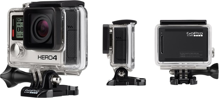 Image du produit GoPro Hero 4 édition noire (30p, WiFi, Bluetooth)