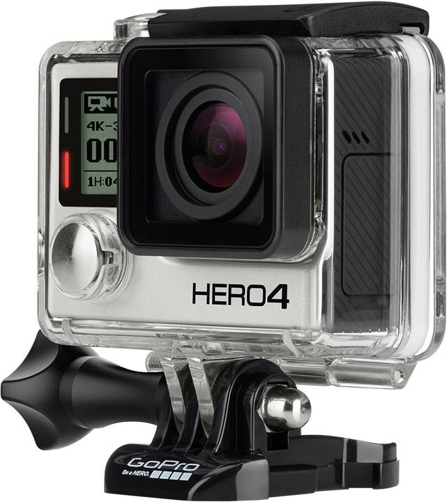 Produktbild GoPro Hero 4 Black Edition (30p, WLAN, Bluetooth)