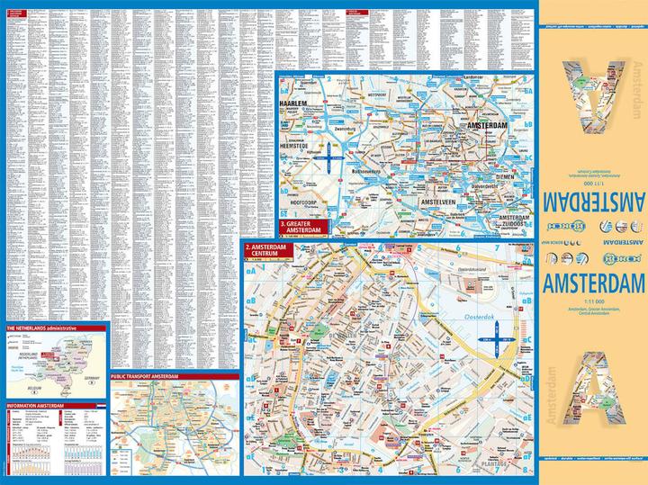 Immagine prodotto Mappa. Amsterdam