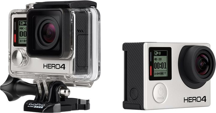 Produktbild GoPro Hero 4 Black Edition (30p, WLAN, Bluetooth)