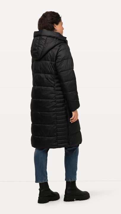 Actual product image Ulla Popken Long Quilted Fully Lined Coat