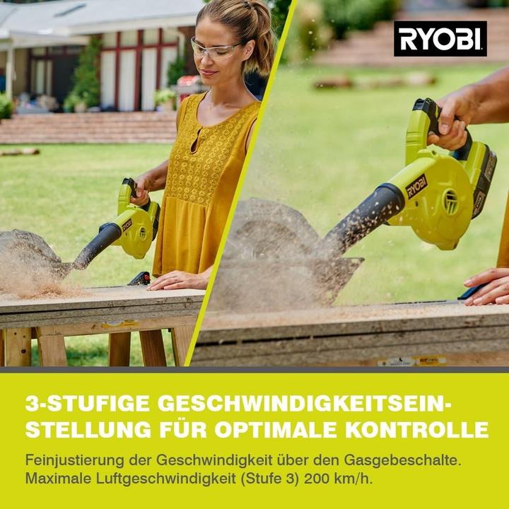 Produktbild Ryobi R18TB-0 (Akkubetrieb, Laubbläser)