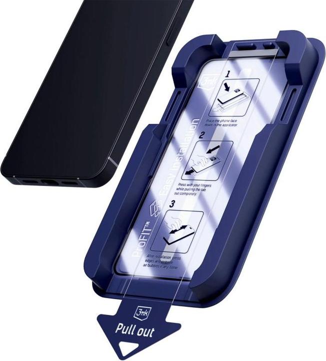Actual product image 3MK HardGlass Max Tempered Glass for Samsung Galaxy S24/S25 (1 pcs., Samsung Galaxy S24+, Samsung Galaxy S25+)
