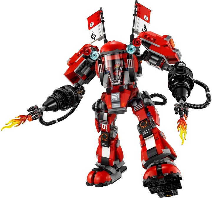 Actual product image LEGO Ninjago Movie Kai's Fire-Mech (70615, LEGO Ninjago)