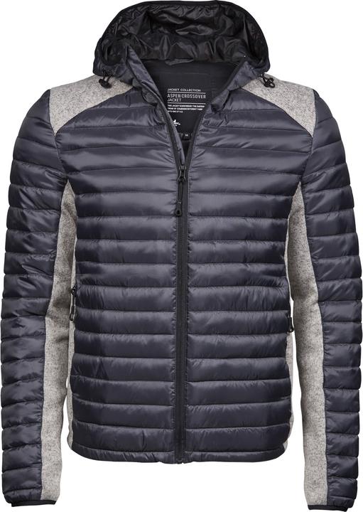 Actual product image Tee Jays Crossover Quilted Outdoor Jacket With Hood (L)
