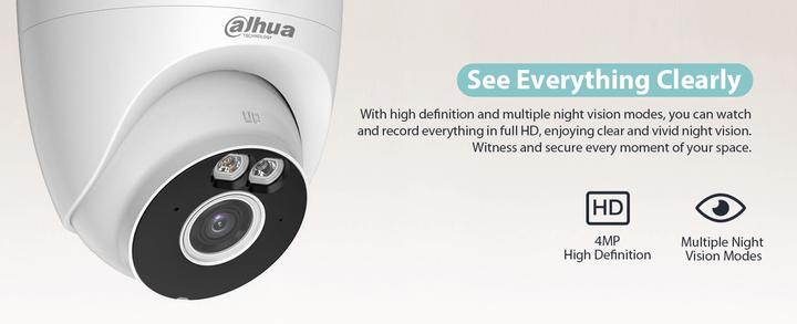 Actual product image Dahua Lite HAC-HFW1400R-VF-IRE6 CCTV Security Camera Indoor & Outdoor Storey Pixel Ceiling/Wall/Pole (2560 x 1440 Pixels)