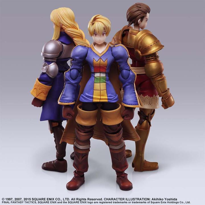 Produktbild Square Enix Final Fantasy Tactics Bring Arts Actionfigur Ramza Beoulve 14 cm