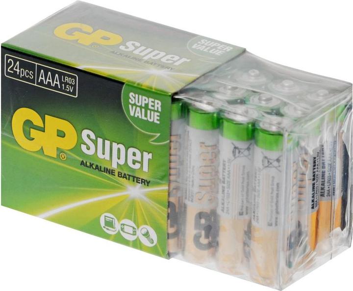 Produktbild GP Batteries Super Alkaline (24 Stk., AAA)