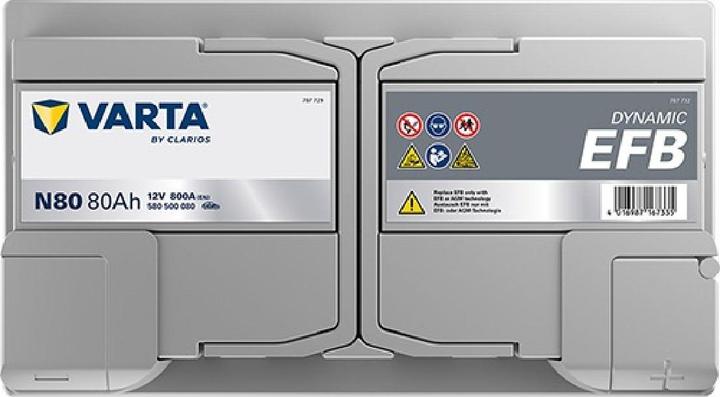 Produktbild Varta Akumulator (12 V, 80 Ah, 800 A)