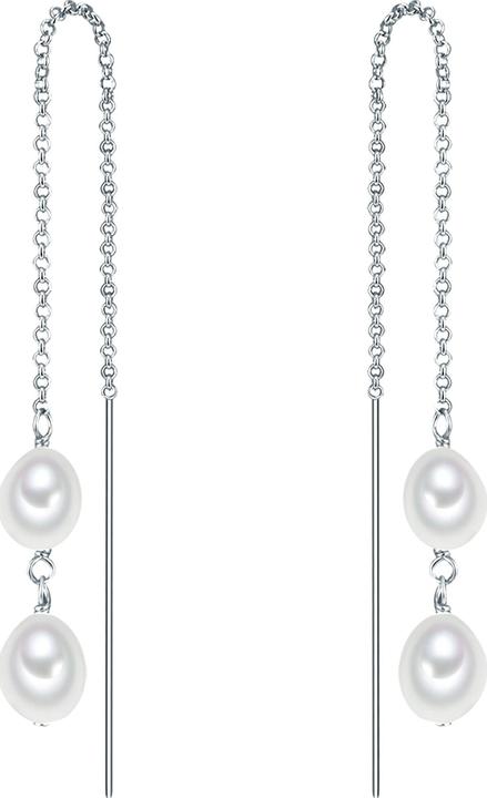 Produktbild Valero Pearls Damen Sterling Silber Süsswasser-Zuchtperlen silber - 15050 (Sterling Silber)