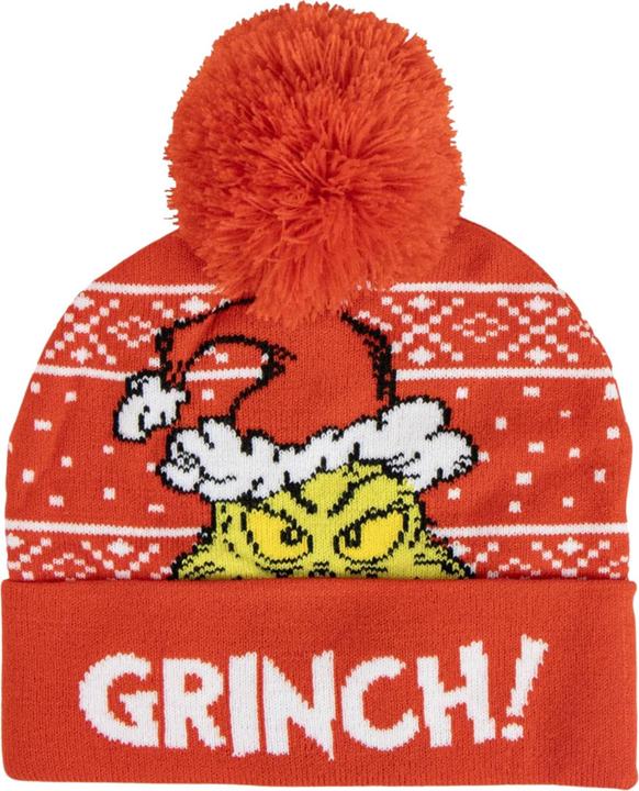 Actual product image Universal Textiles The Grinch Kindermütze Rot