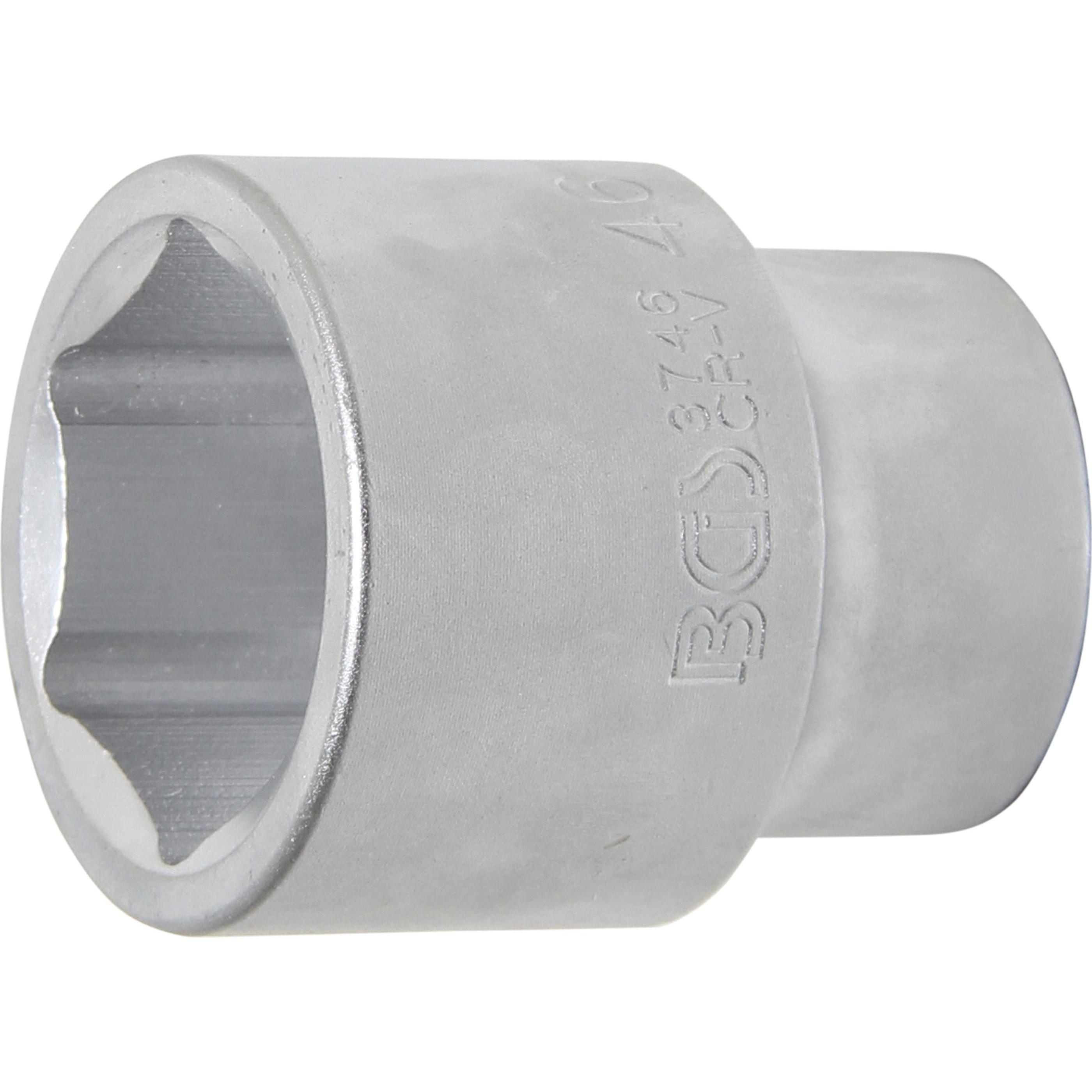 BGS, Steckschlüssel + Stecknuss, Steckschlüssel-Einsatz Sechskant Antrieb Innenvierkant 25 mm (1") SW 46 mm (46 mm)
