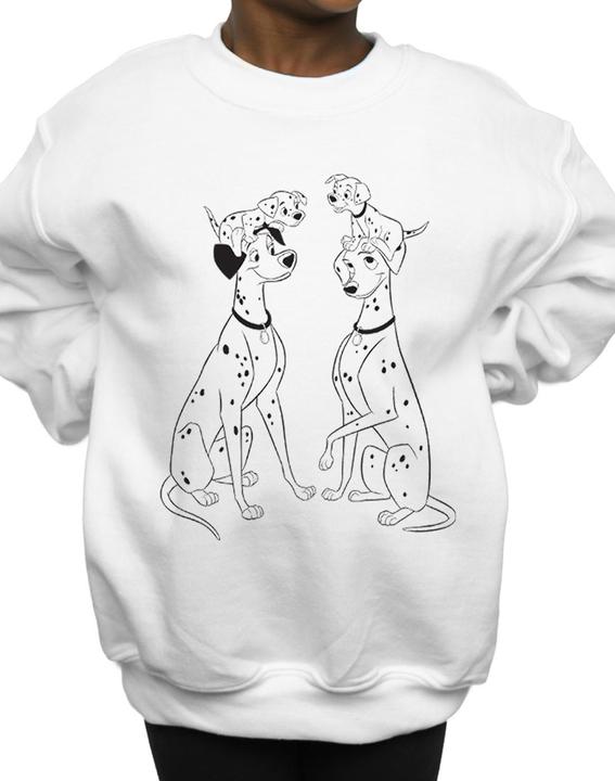 Produktbild Disney 101 Dalmatians Family Sweatshirt Mädchen (152, 158)